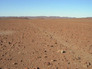 Terrace Bay Namibia – vast stony Skeleton Coast landscape