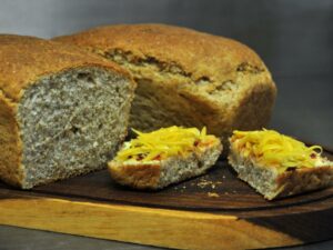 Obelix Guesthouse – fresh homemade bread at breakfast