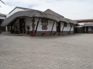 Lüderitz guesthouse – main guesthouse entrance