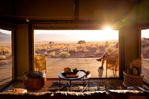 Wolwedans – private suite living area