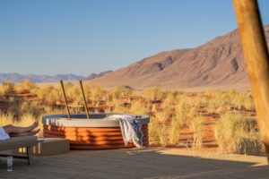 Wolwedans Namibia – small plunge pool in the desert