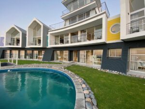 @ The Sea Boutique Guesthouse – pool and modern guesthouse balconies