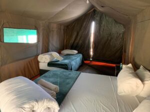Madisa Camp – family tent interior