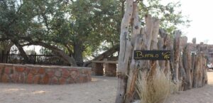 Madisa Camp – Buffalo campsite sign