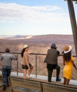 Canyon Village guests at the Fish River Canyon viewpoint