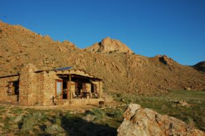 Secluded stone chalet at Eagles Nest Chalets